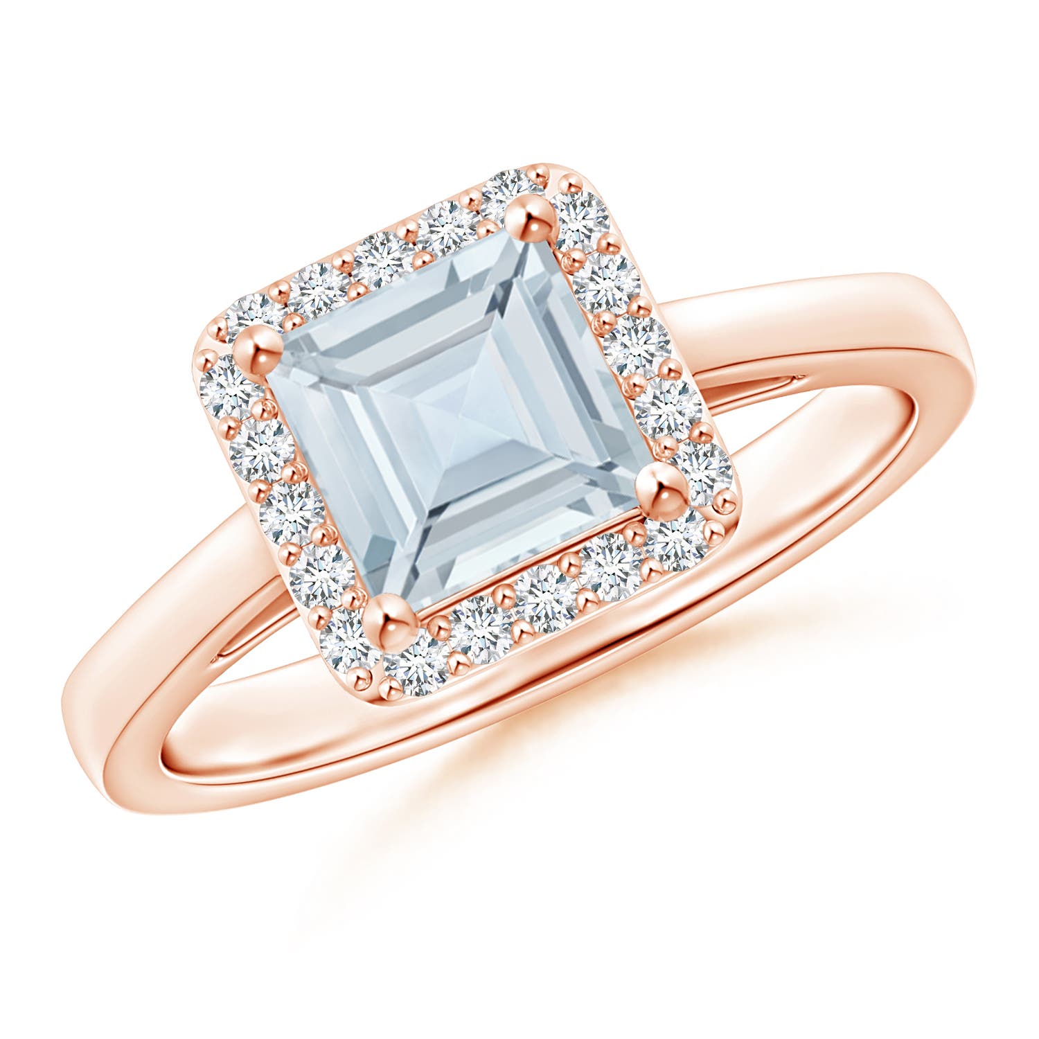 A - Aquamarine / 1.15 CT / 14 KT Rose Gold