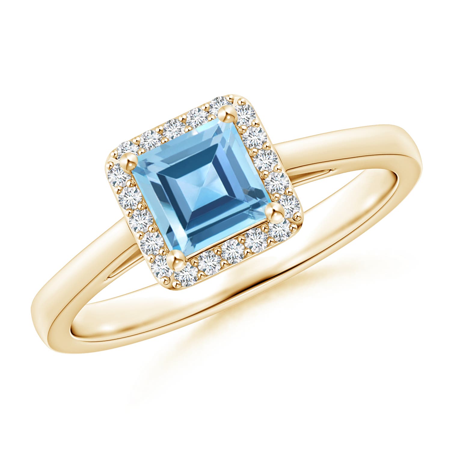 AA - Swiss Blue Topaz / 0.87 CT / 14 KT Yellow Gold