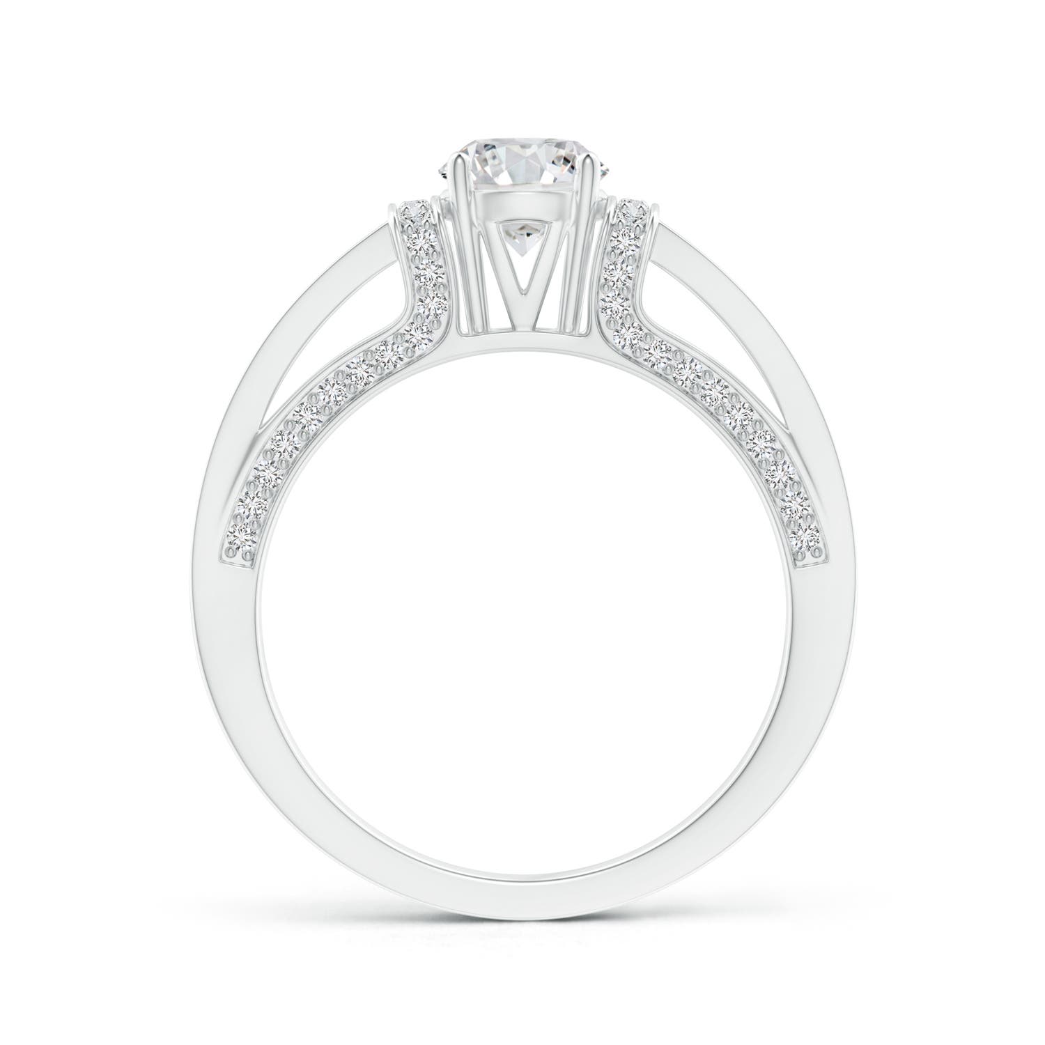 H, SI2 / 1.14 CT / 14 KT White Gold