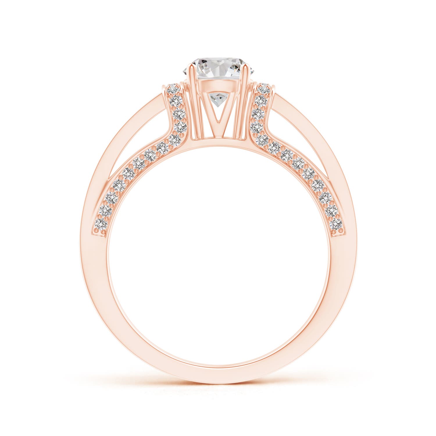 I-J, I1-I2 / 1.14 CT / 14 KT Rose Gold