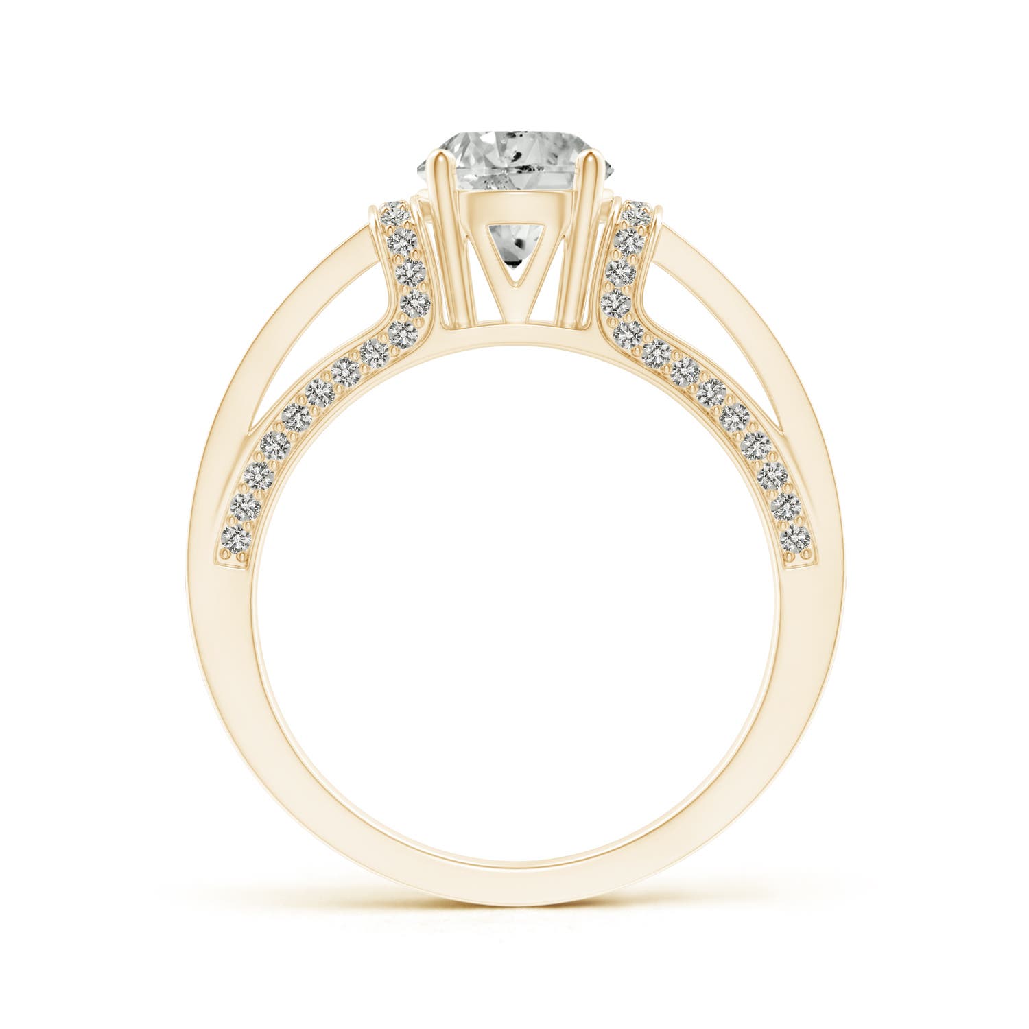 K, I3 / 1.54 CT / 14 KT Yellow Gold