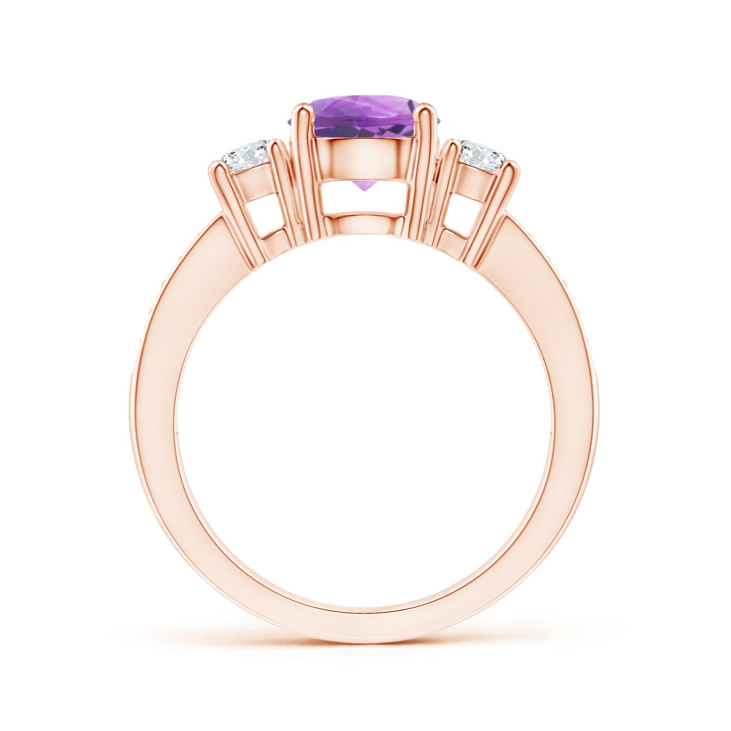 A - Amethyst / 1.59 CT / 14 KT Rose Gold