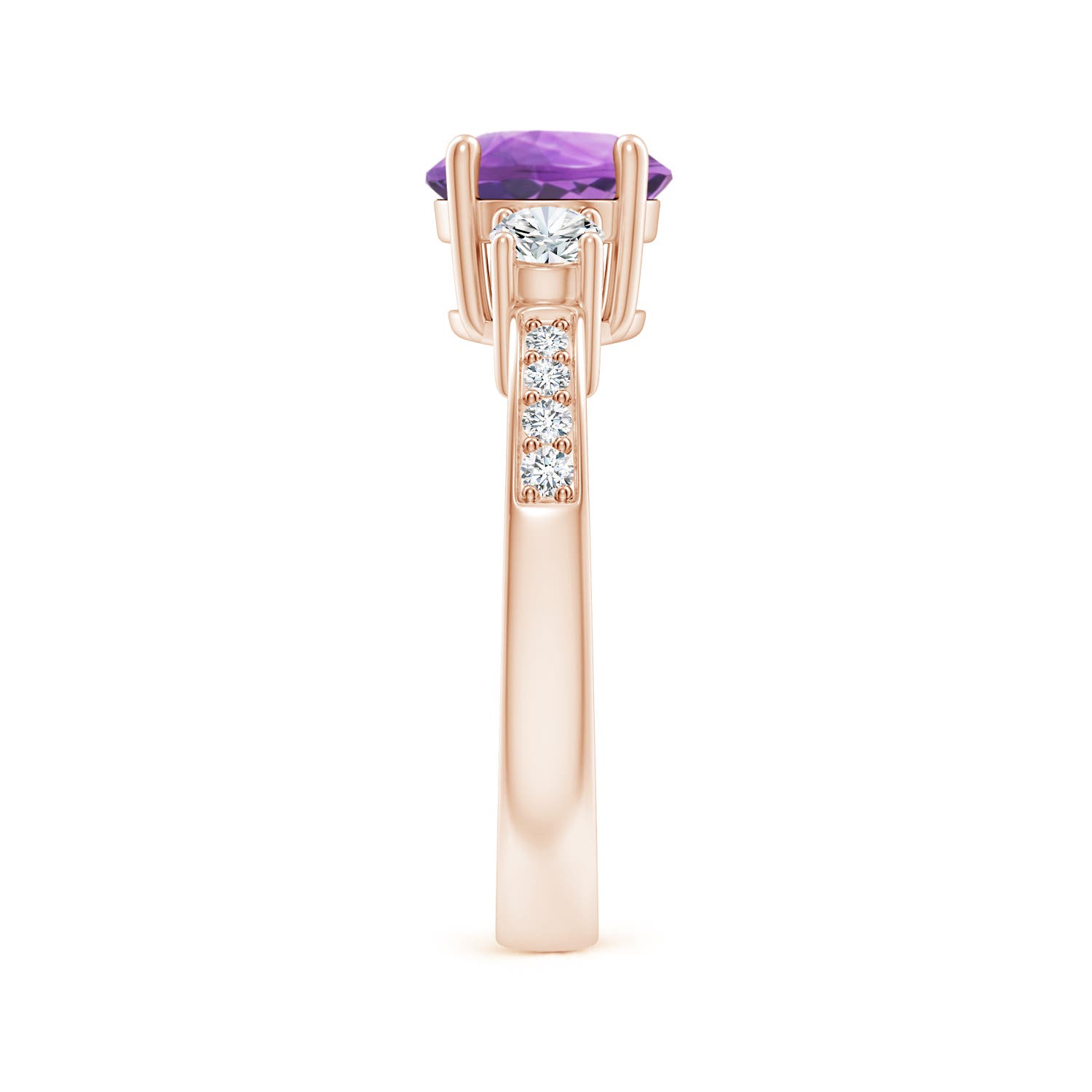 A - Amethyst / 1.59 CT / 14 KT Rose Gold