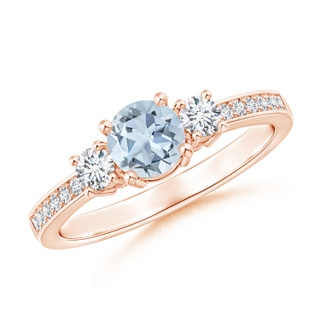 Round A Aquamarine