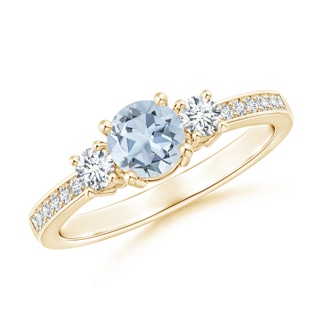 Round A Aquamarine