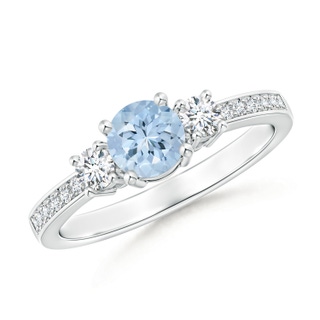 Round AA Aquamarine