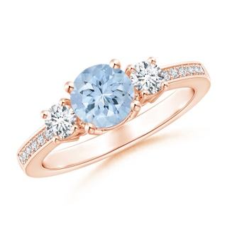 Round AA Aquamarine