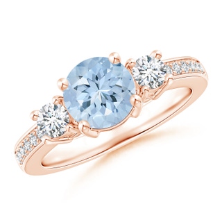Round AA Aquamarine