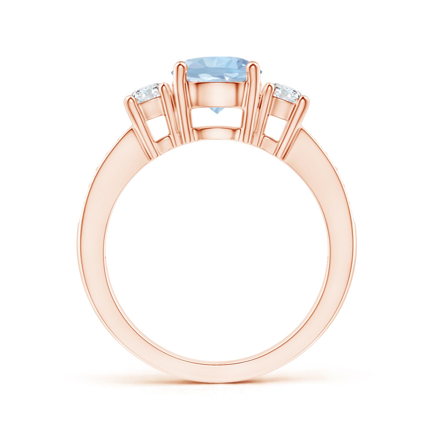 AA - Aquamarine / 1.56 CT / 14 KT Rose Gold