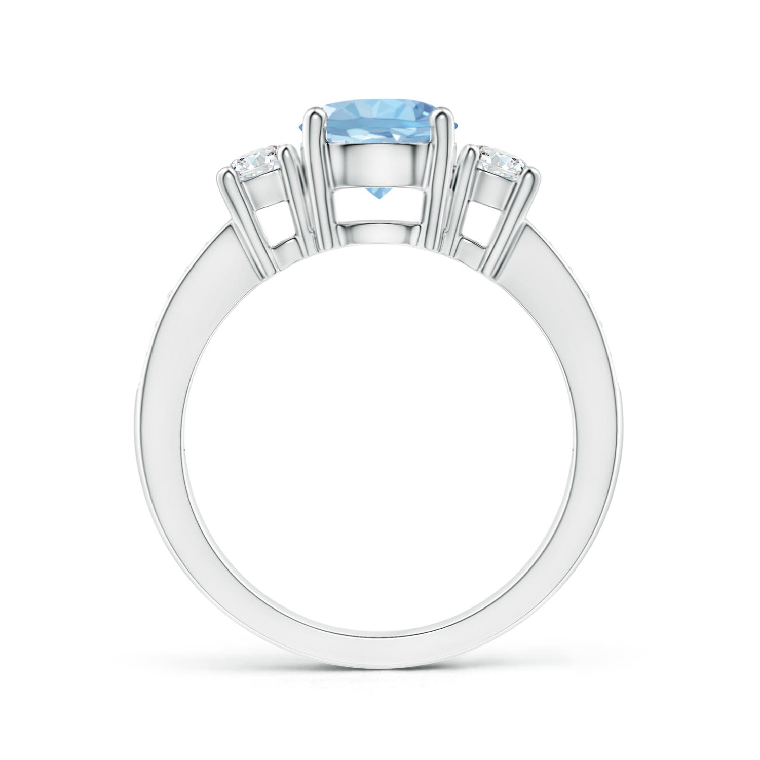 AAA - Aquamarine / 1.56 CT / 14 KT White Gold