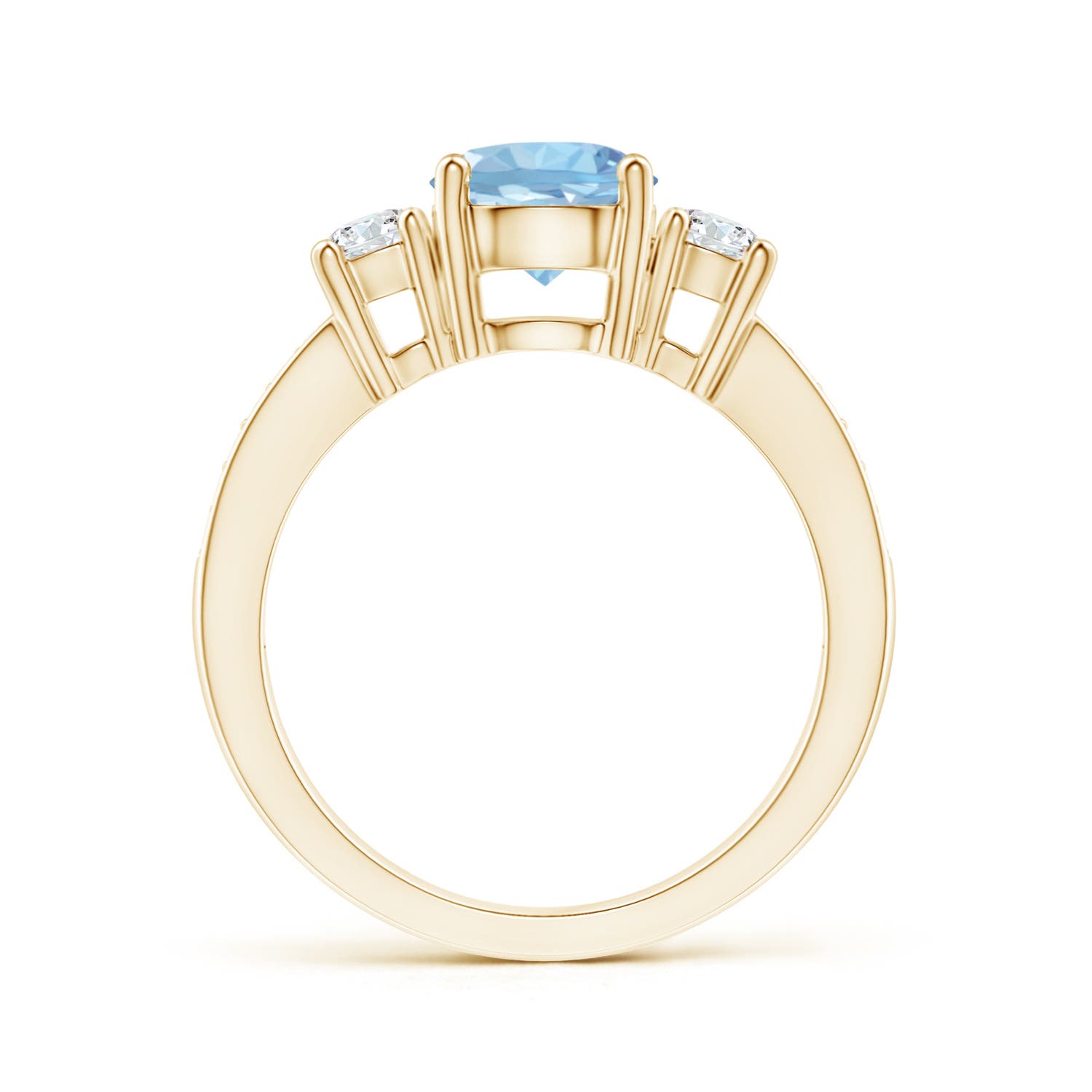 AAA - Aquamarine / 1.56 CT / 14 KT Yellow Gold