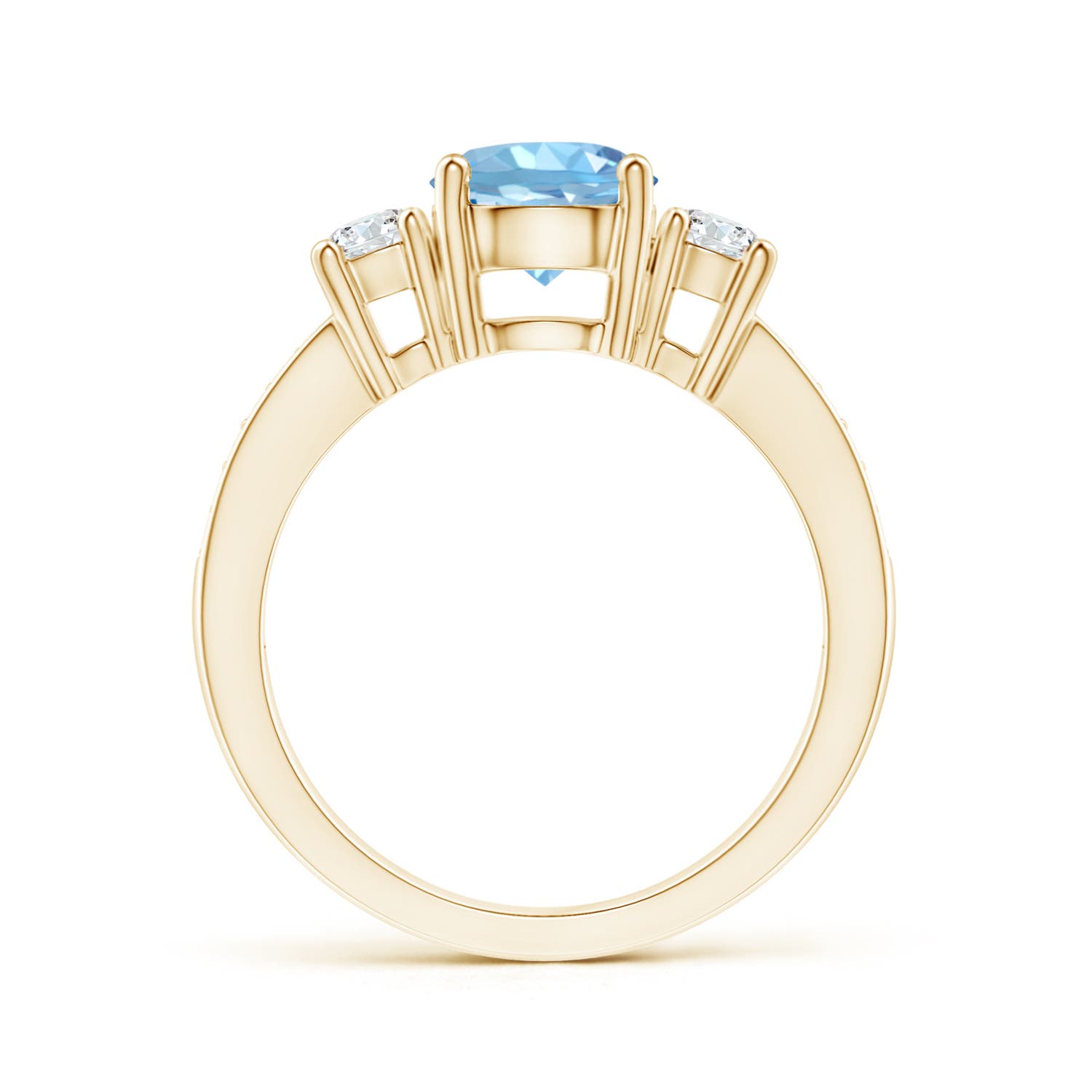 AAAA - Aquamarine / 1.56 CT / 14 KT Yellow Gold