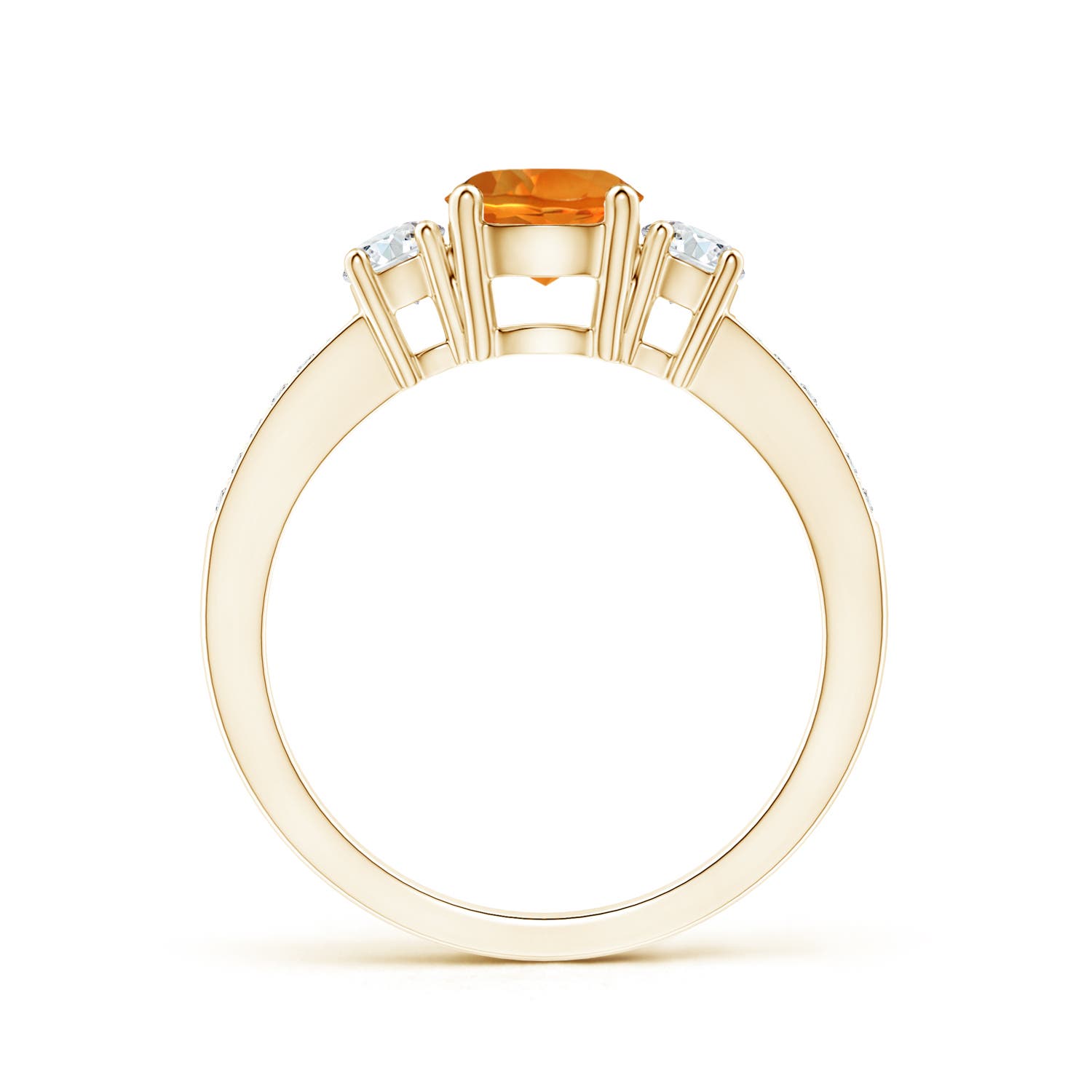 AAAA - Citrine / 1.01 CT / 14 KT Yellow Gold