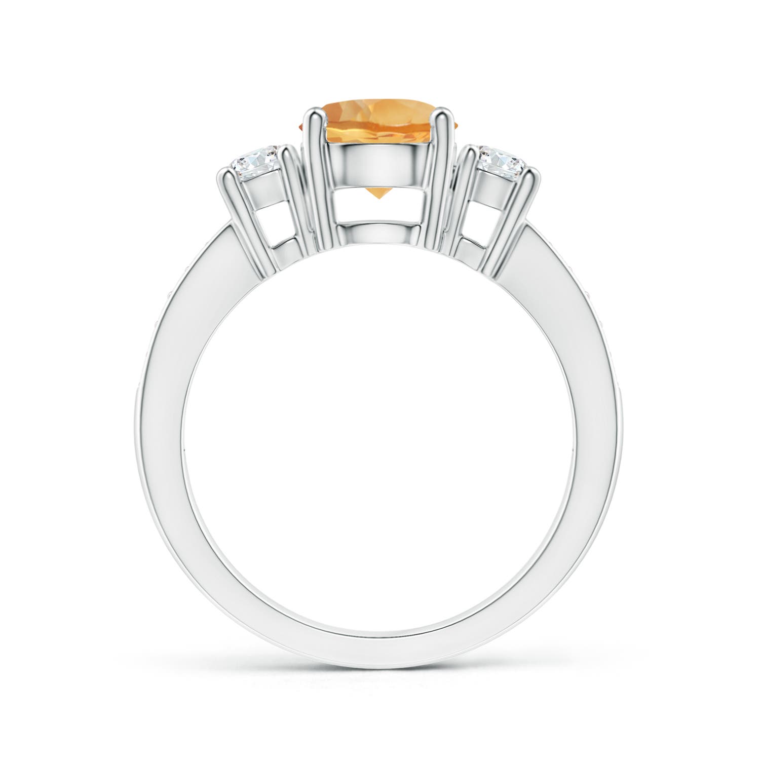 A - Citrine / 1.69 CT / 14 KT White Gold