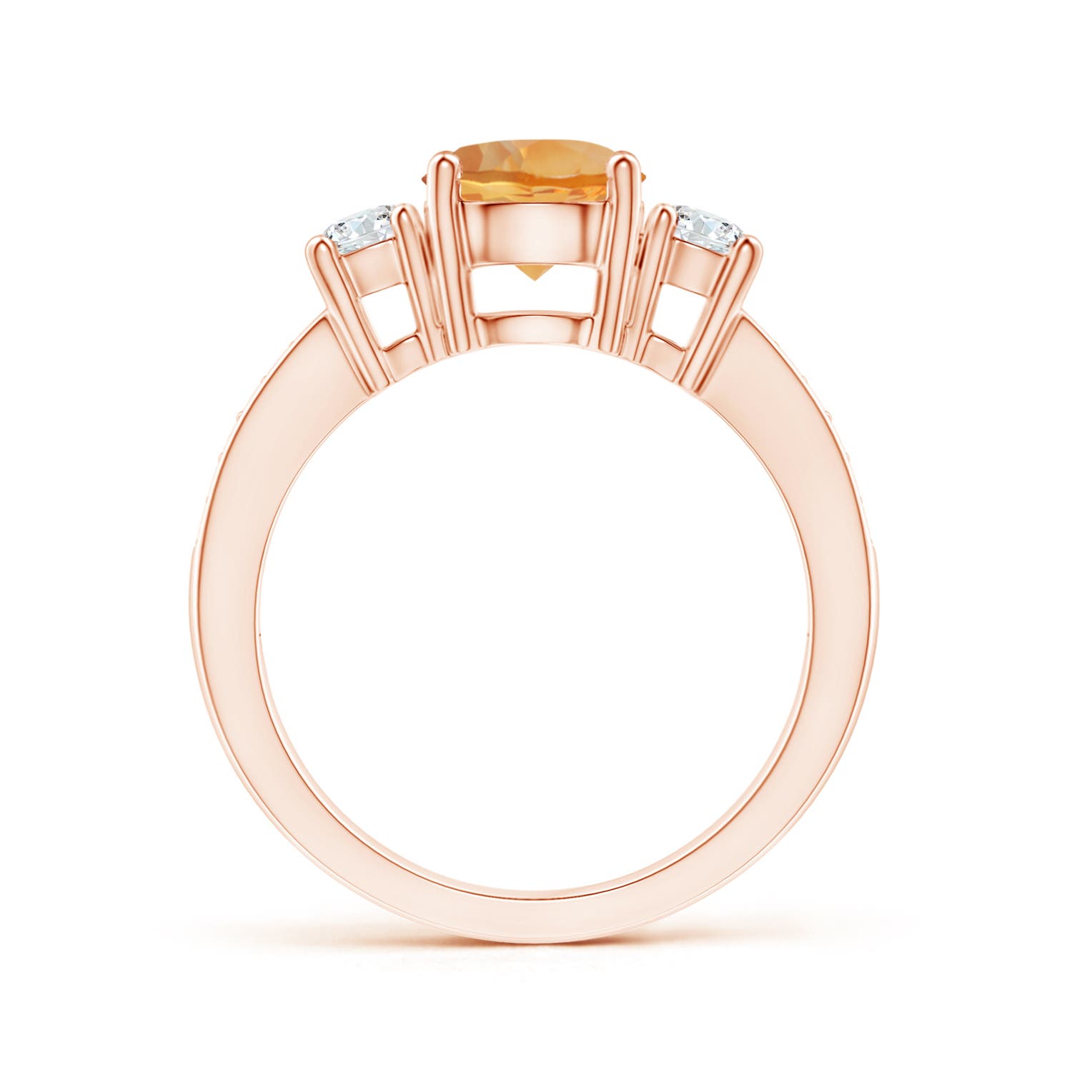 AA - Citrine / 1.69 CT / 14 KT Rose Gold