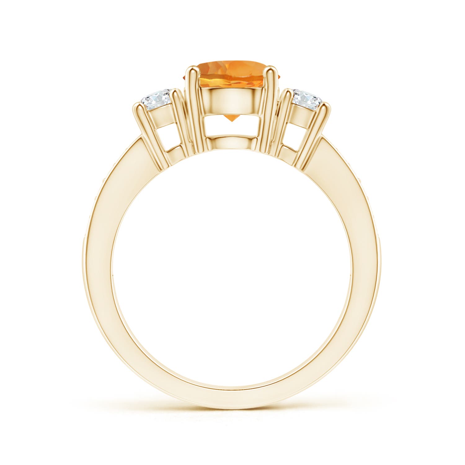 AAA - Citrine / 1.69 CT / 14 KT Yellow Gold