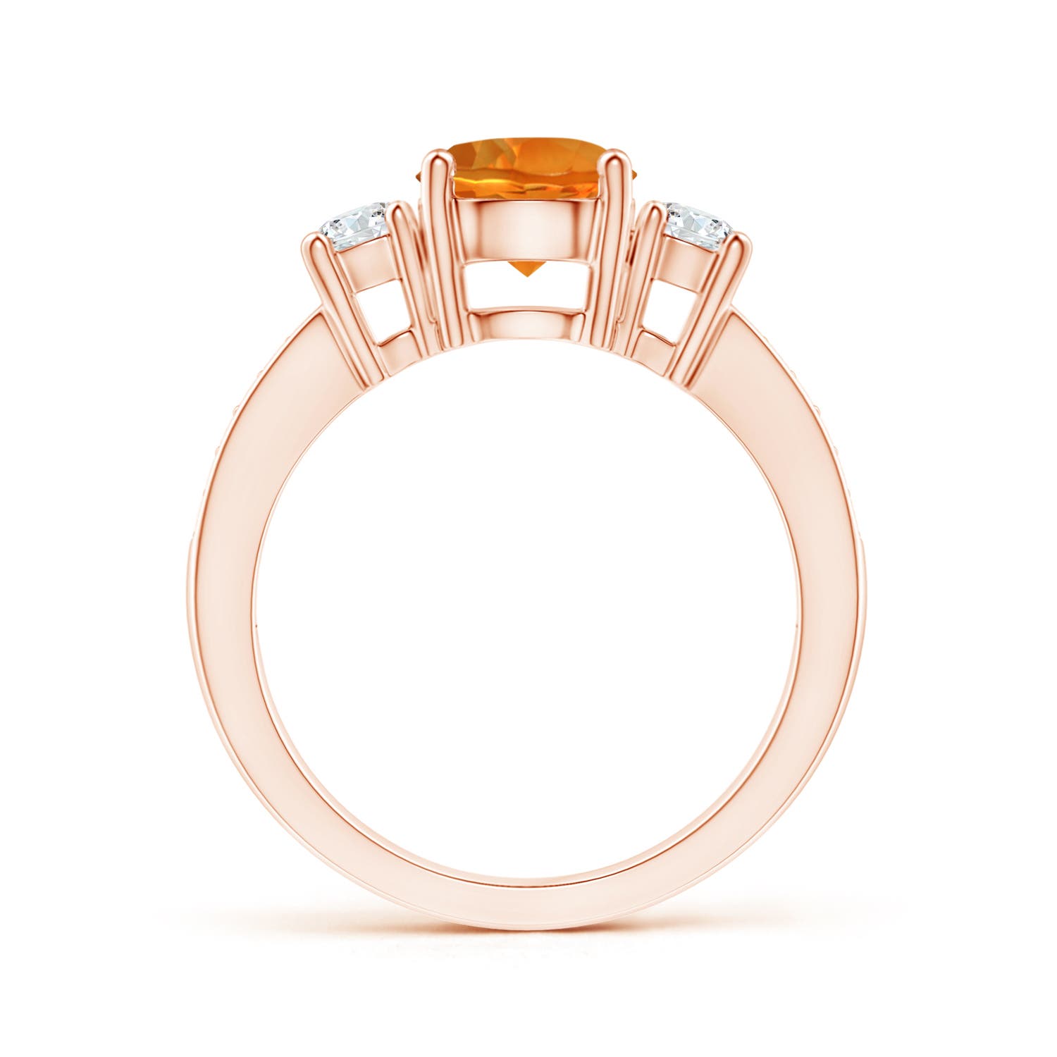 AAAA - Citrine / 1.69 CT / 14 KT Rose Gold