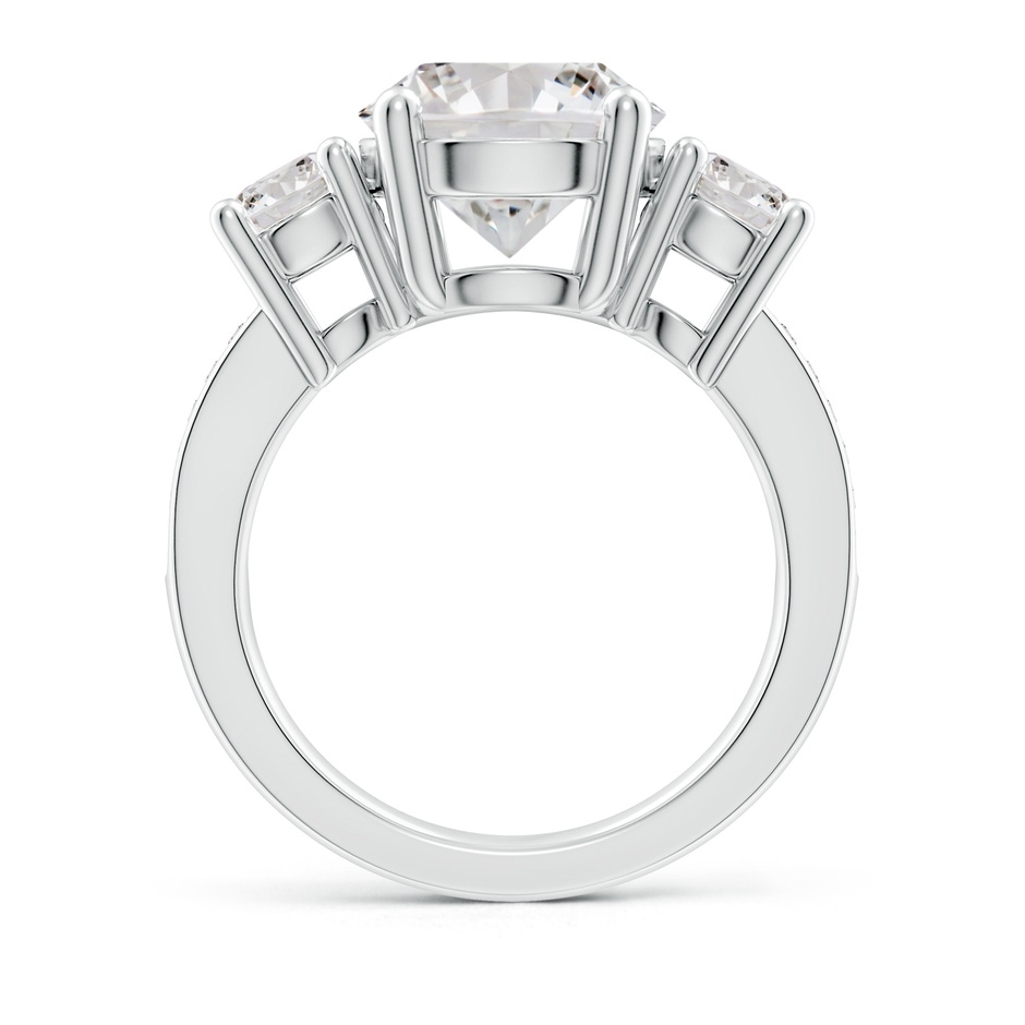 10.1mm IJI1I2 Classic Three Stone Diamond Ring in White Gold side 199