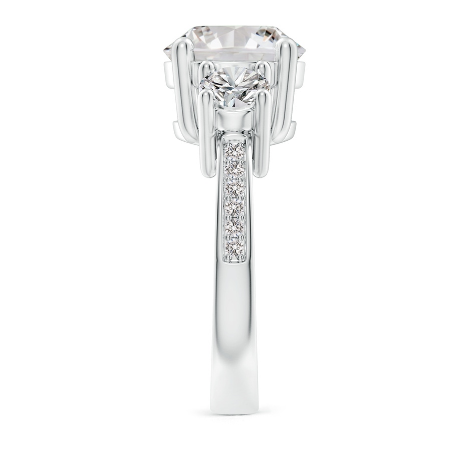 10.1mm IJI1I2 Classic Three Stone Diamond Ring in White Gold side 299