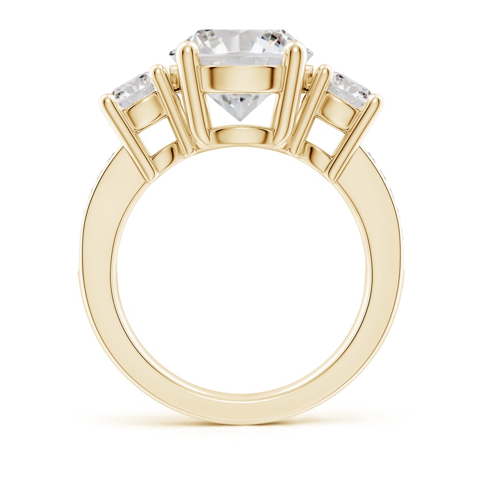 10.1mm IJI1I2 Classic Three Stone Diamond Ring in Yellow Gold side 199