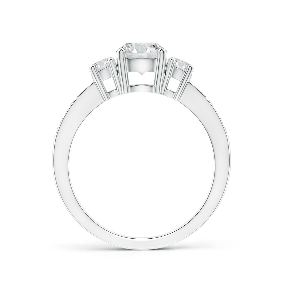 6mm HSI2 Classic Three Stone Diamond Ring in White Gold side 199