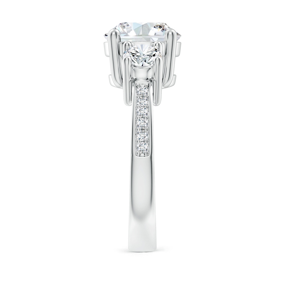 9.2mm GVS2 Classic Three Stone Diamond Ring in White Gold side 299