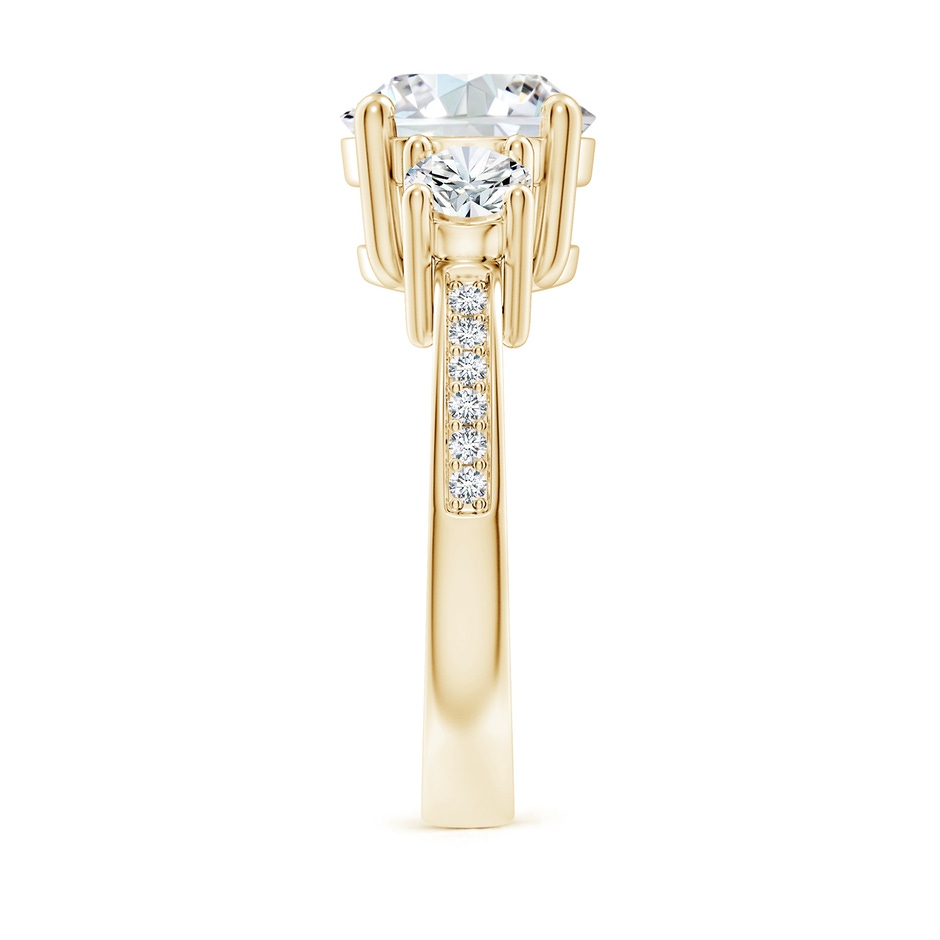 9.2mm GVS2 Classic Three Stone Diamond Ring in Yellow Gold side 299