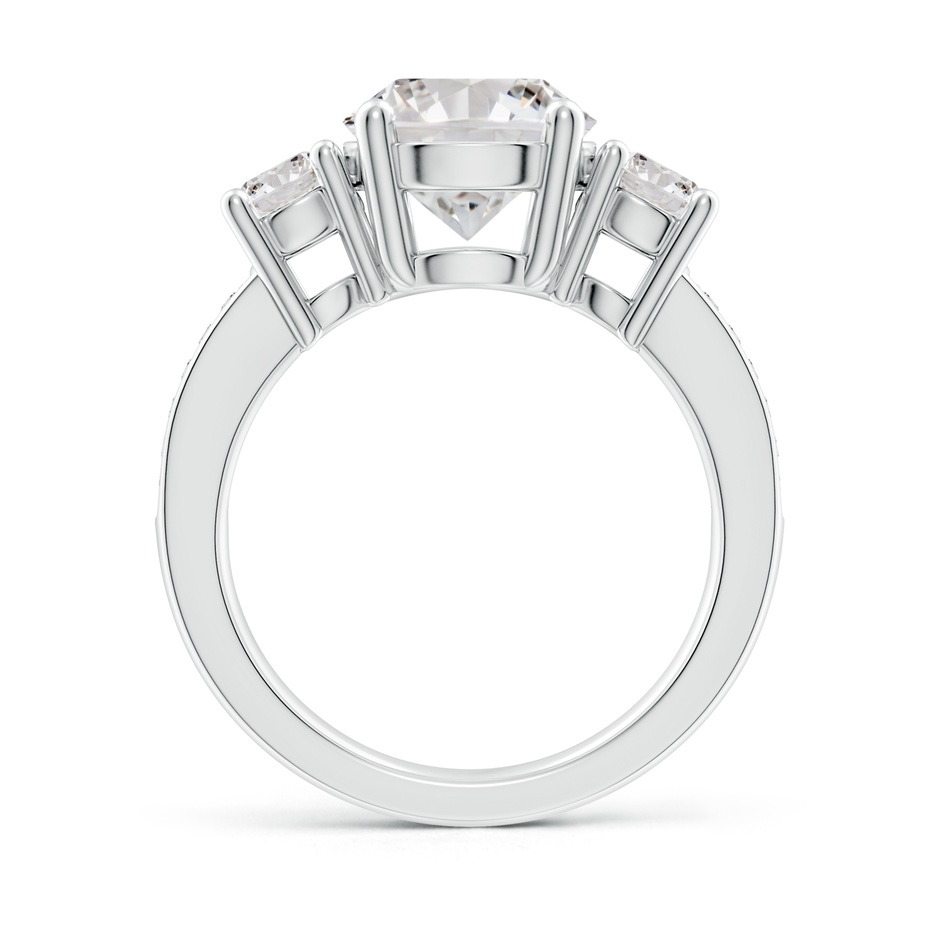 9.2mm IJI1I2 Classic Three Stone Diamond Ring in P950 Platinum side 199