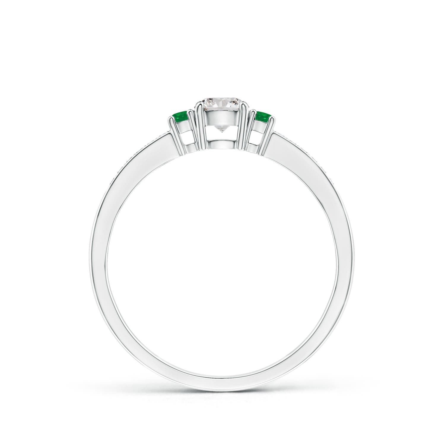 I-J, I1-I2 / 0.38 CT / 14 KT White Gold