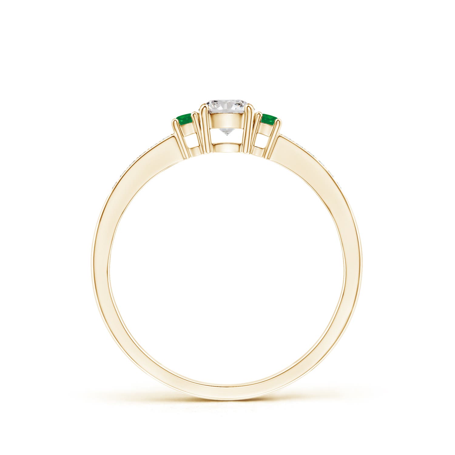 I-J, I1-I2 / 0.38 CT / 14 KT Yellow Gold