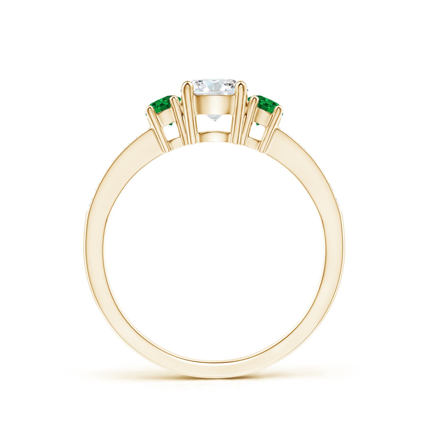 G, VS2 / 0.67 CT / 14 KT Yellow Gold