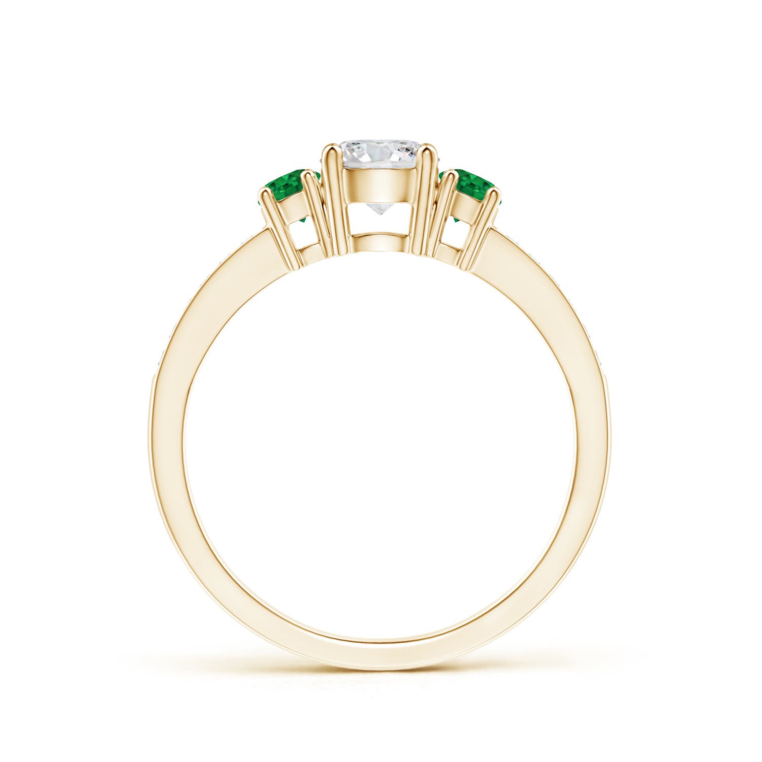 H, SI2 / 0.67 CT / 14 KT Yellow Gold