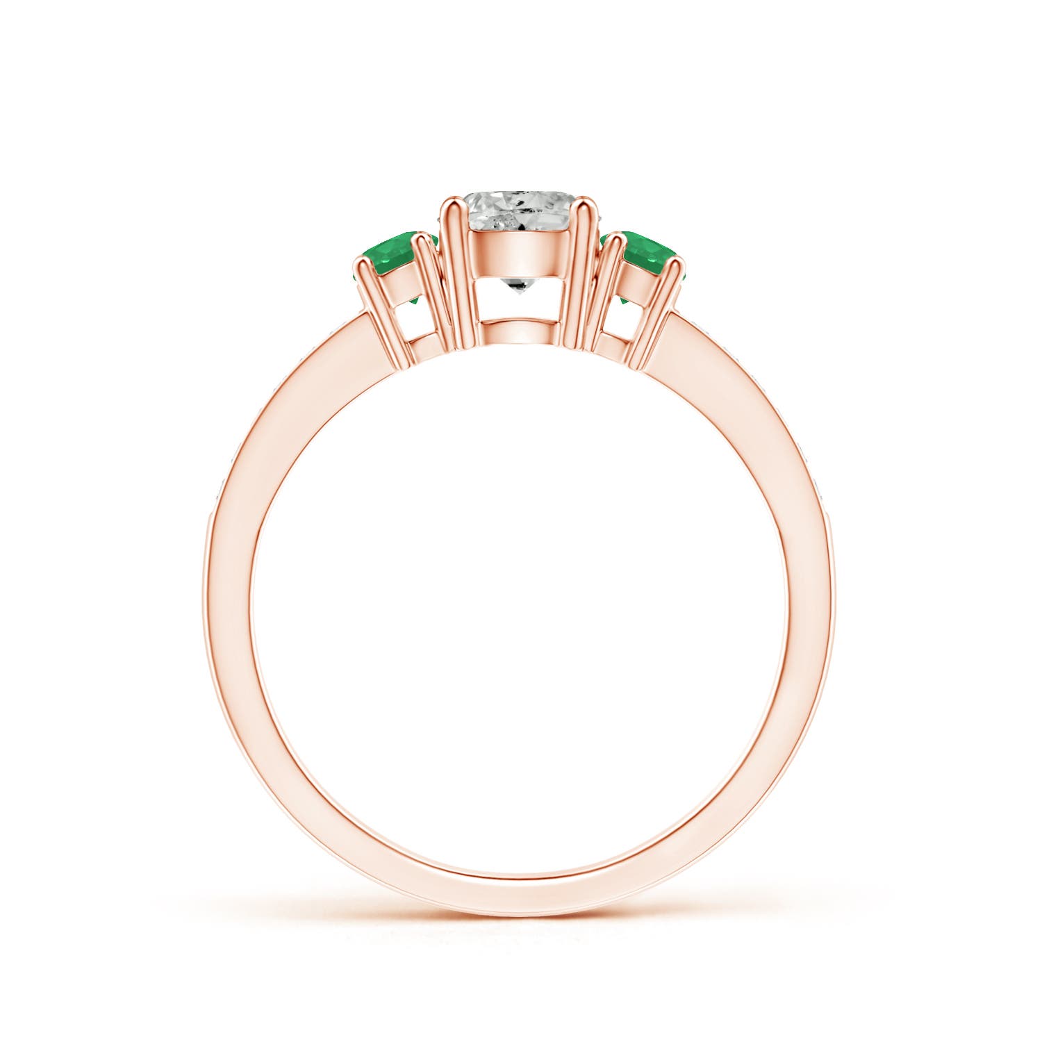 K, I3 / 0.67 CT / 14 KT Rose Gold