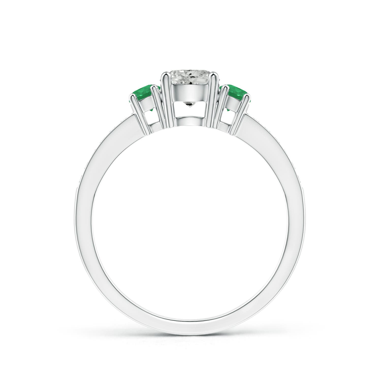 K, I3 / 0.67 CT / 14 KT White Gold