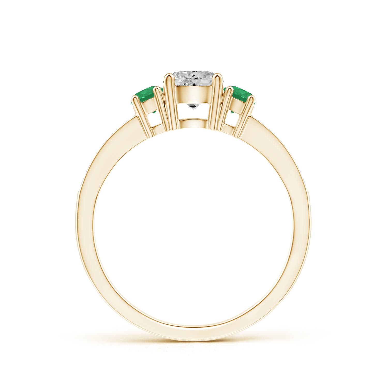 K, I3 / 0.67 CT / 14 KT Yellow Gold