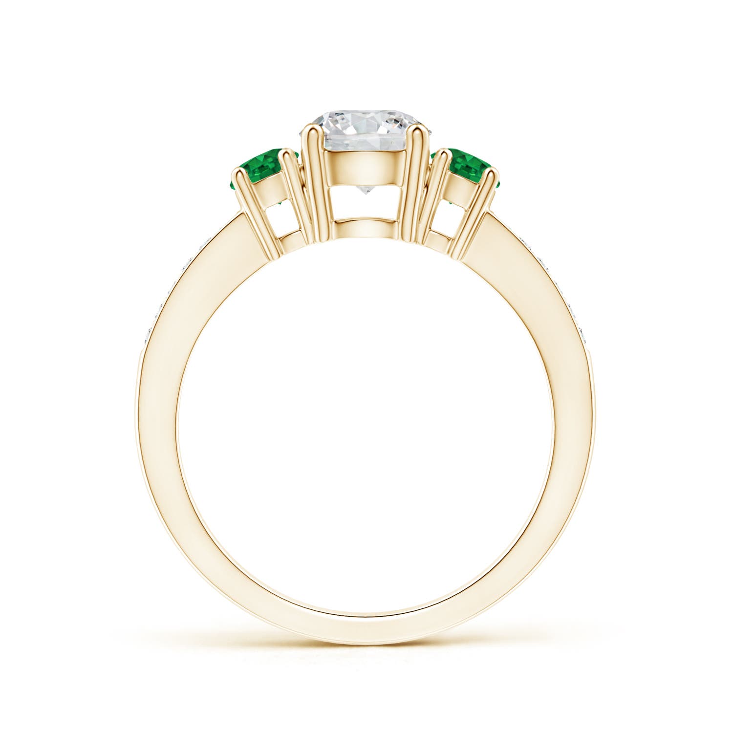 H, SI2 / 1.1 CT / 14 KT Yellow Gold