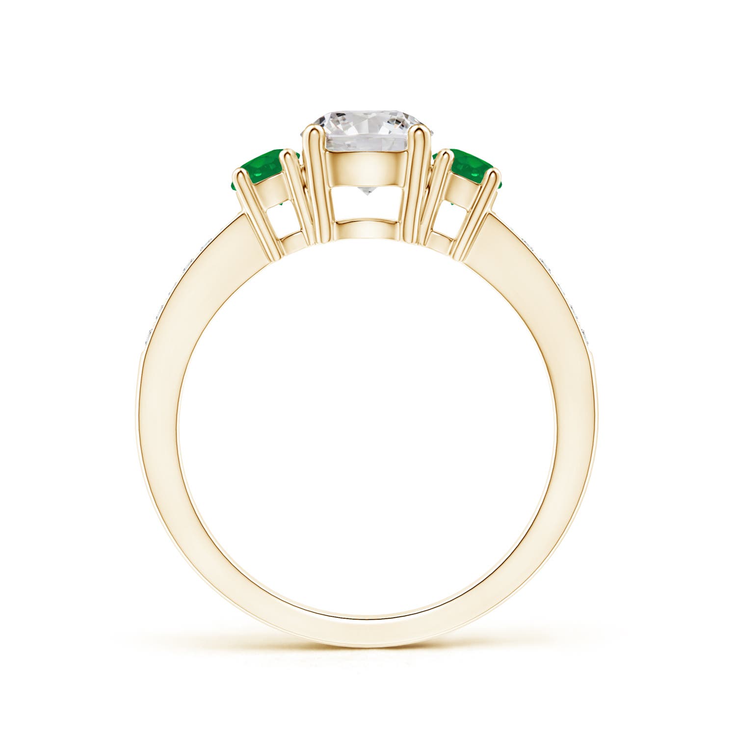 I-J, I1-I2 / 1.1 CT / 14 KT Yellow Gold