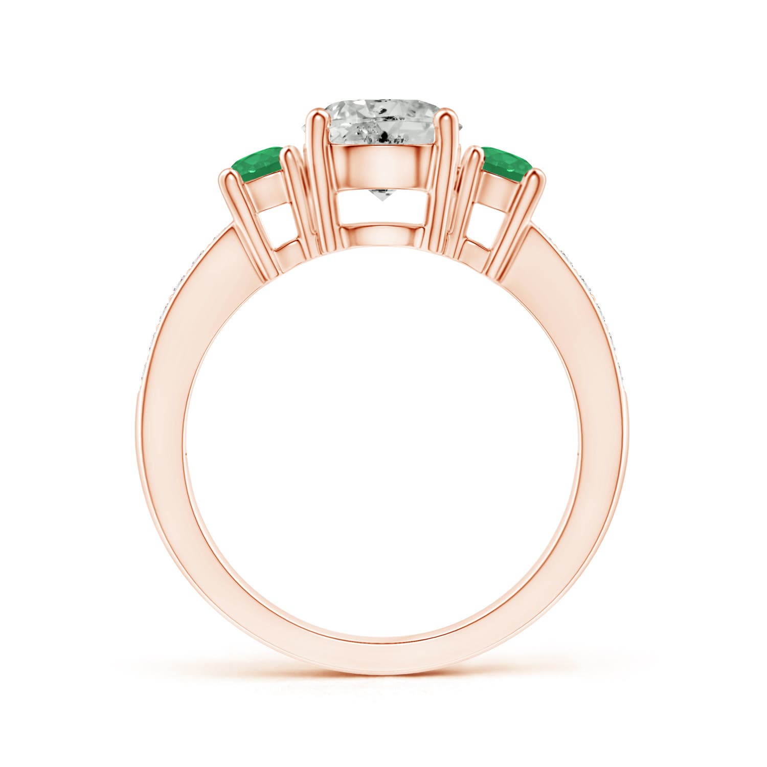 K, I3 / 1.67 CT / 14 KT Rose Gold