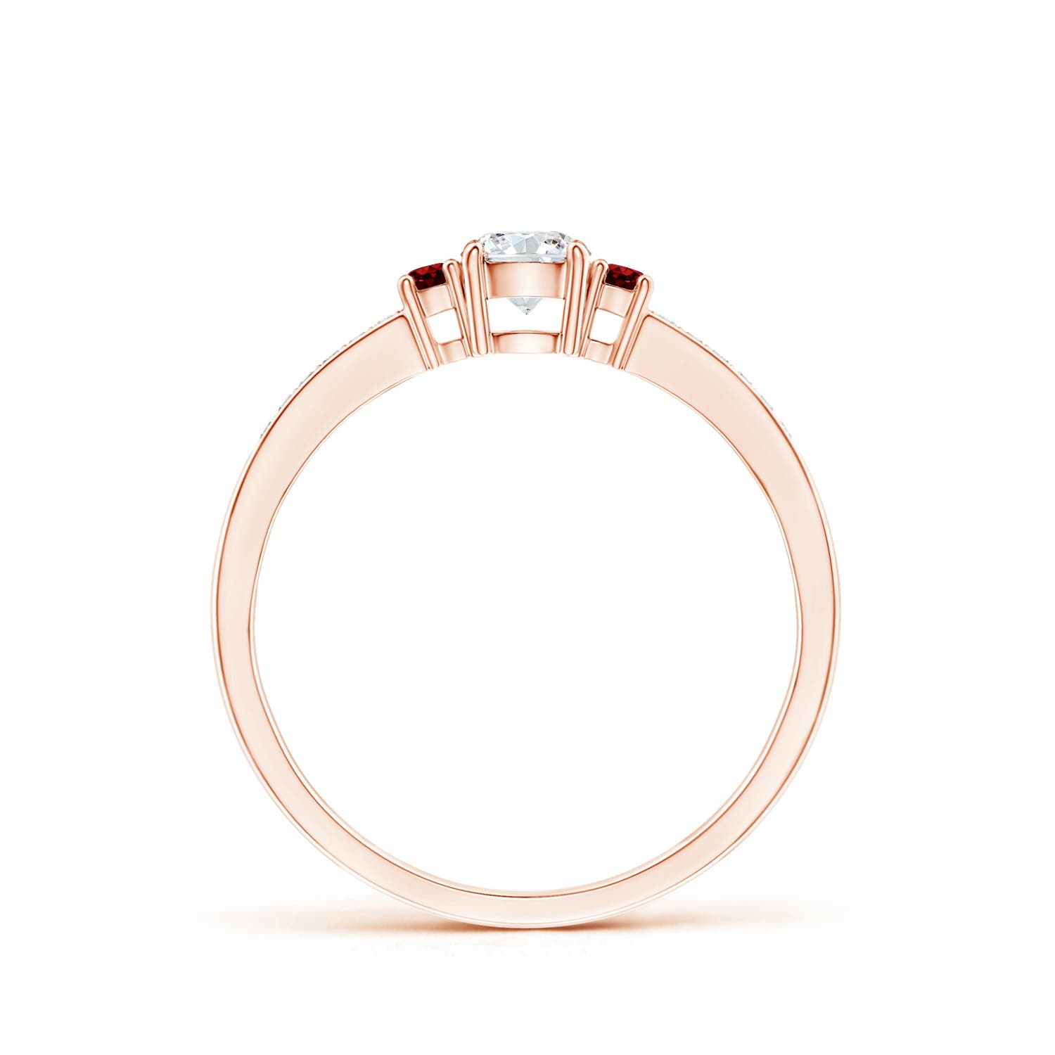 G, VS2 / 0.39 CT / 14 KT Rose Gold