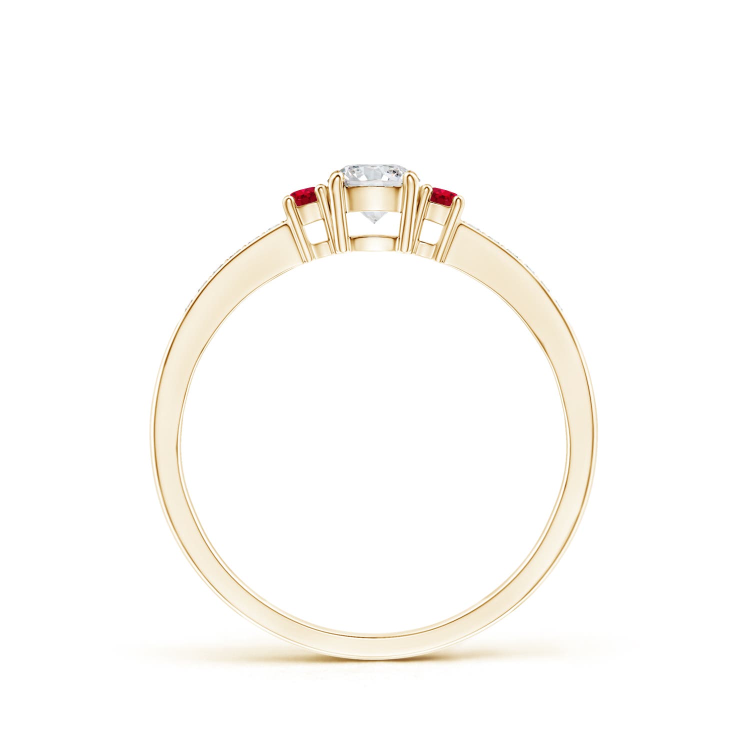 H, SI2 / 0.39 CT / 14 KT Yellow Gold