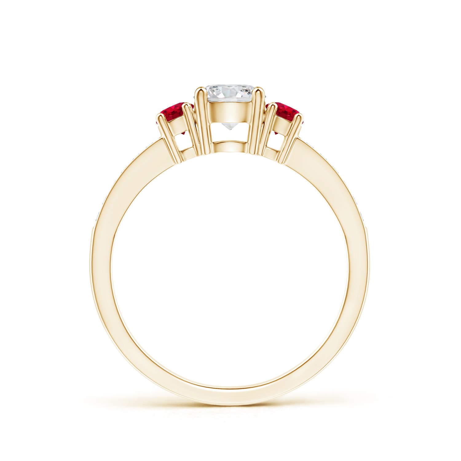 H, SI2 / 0.72 CT / 14 KT Yellow Gold