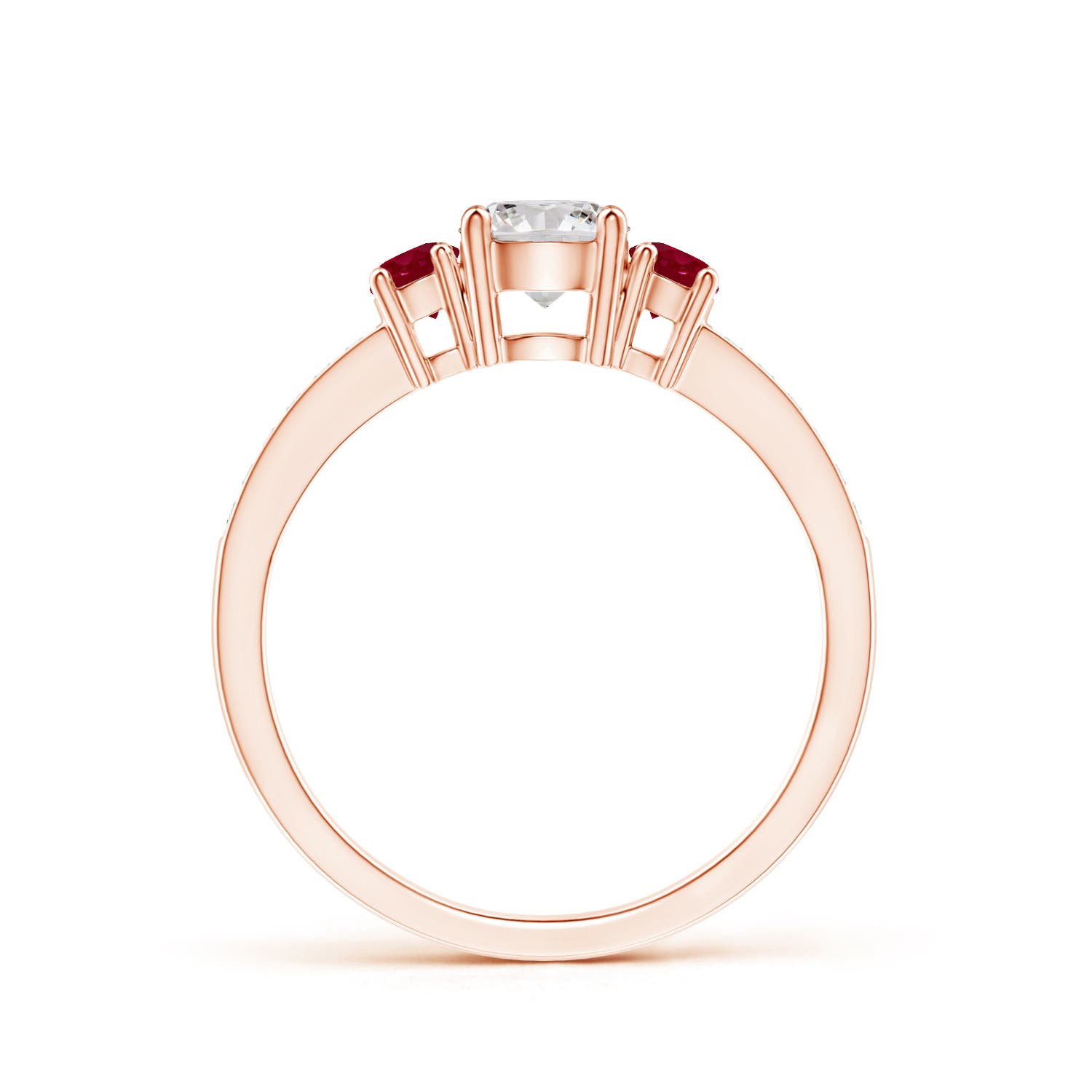 I-J, I1-I2 / 0.72 CT / 14 KT Rose Gold