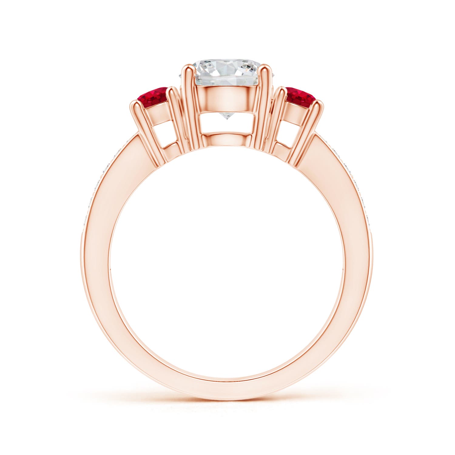 H, SI2 / 1.83 CT / 14 KT Rose Gold