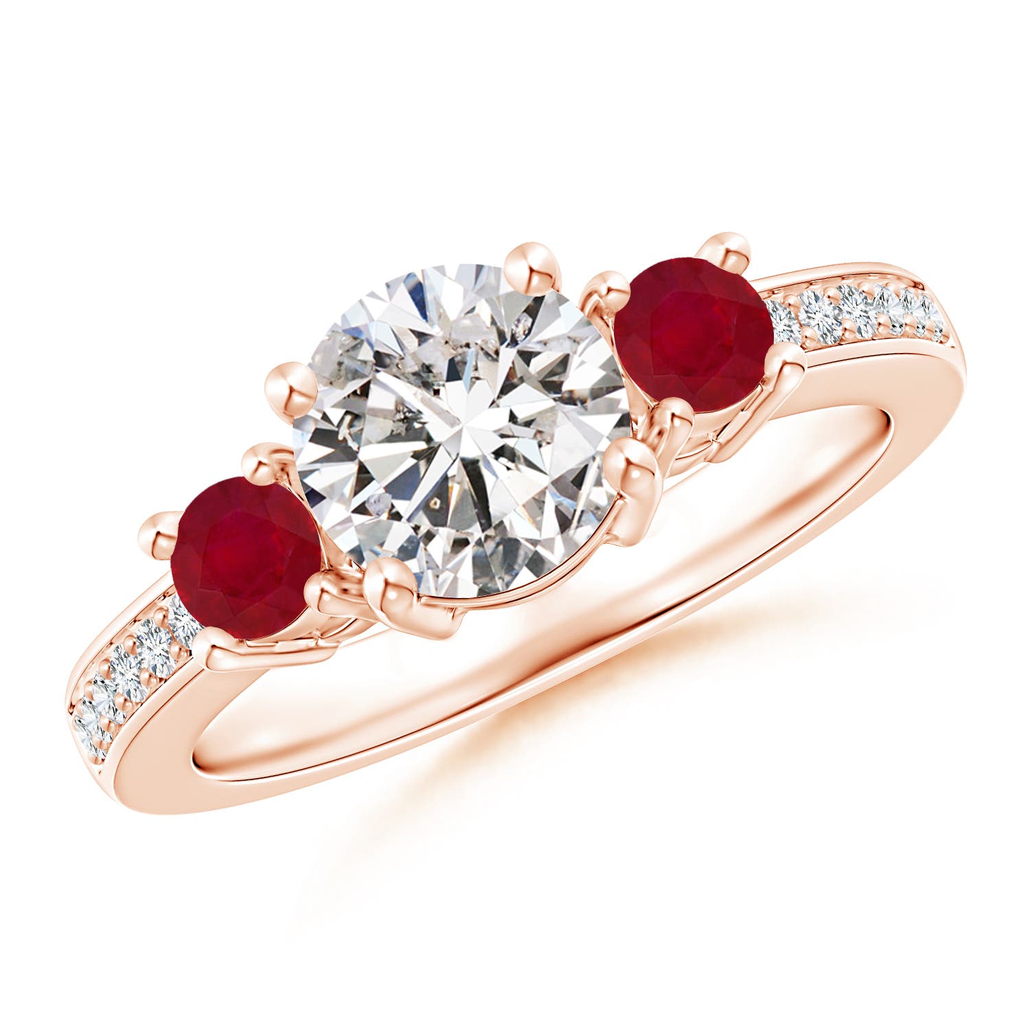 I-J, I1-I2 / 1.83 CT / 14 KT Rose Gold