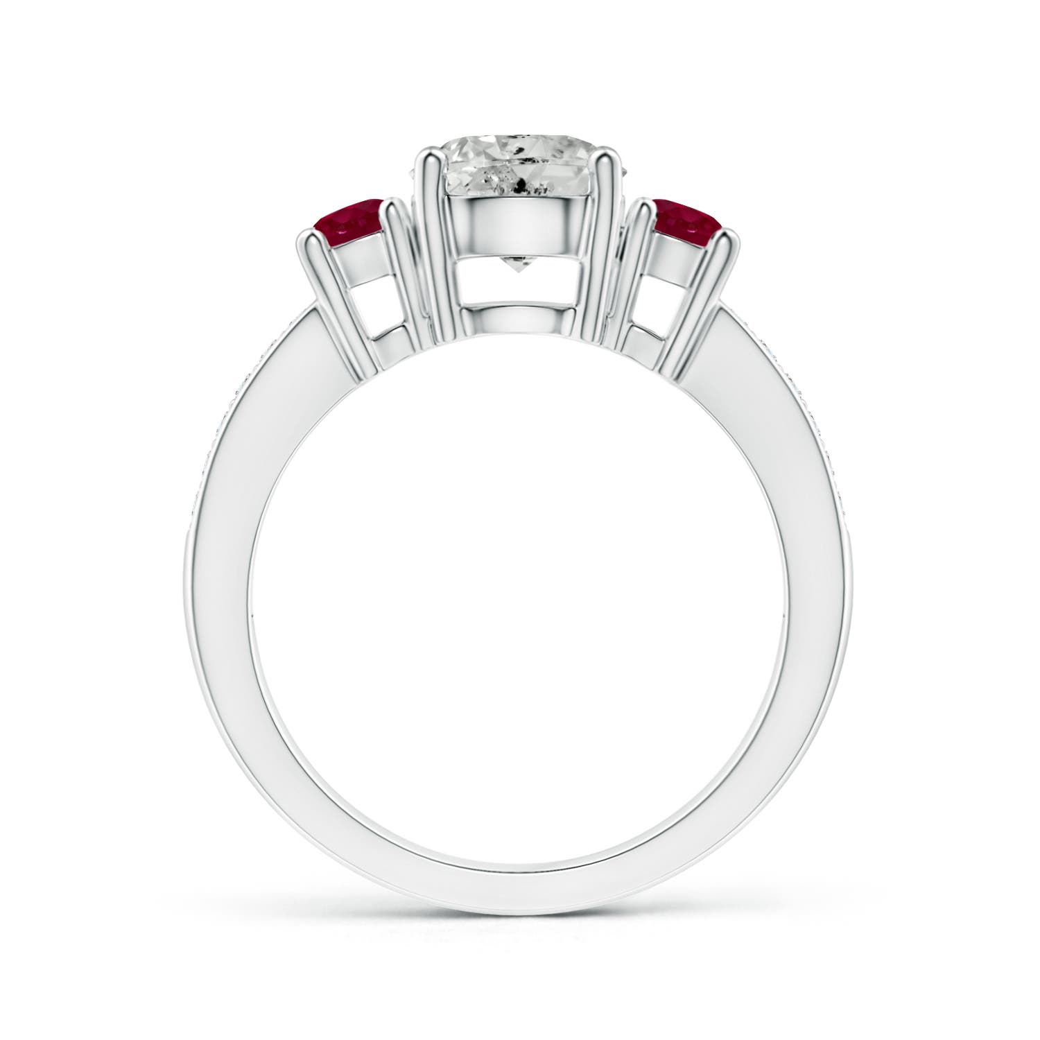 K, I3 / 1.83 CT / 14 KT White Gold