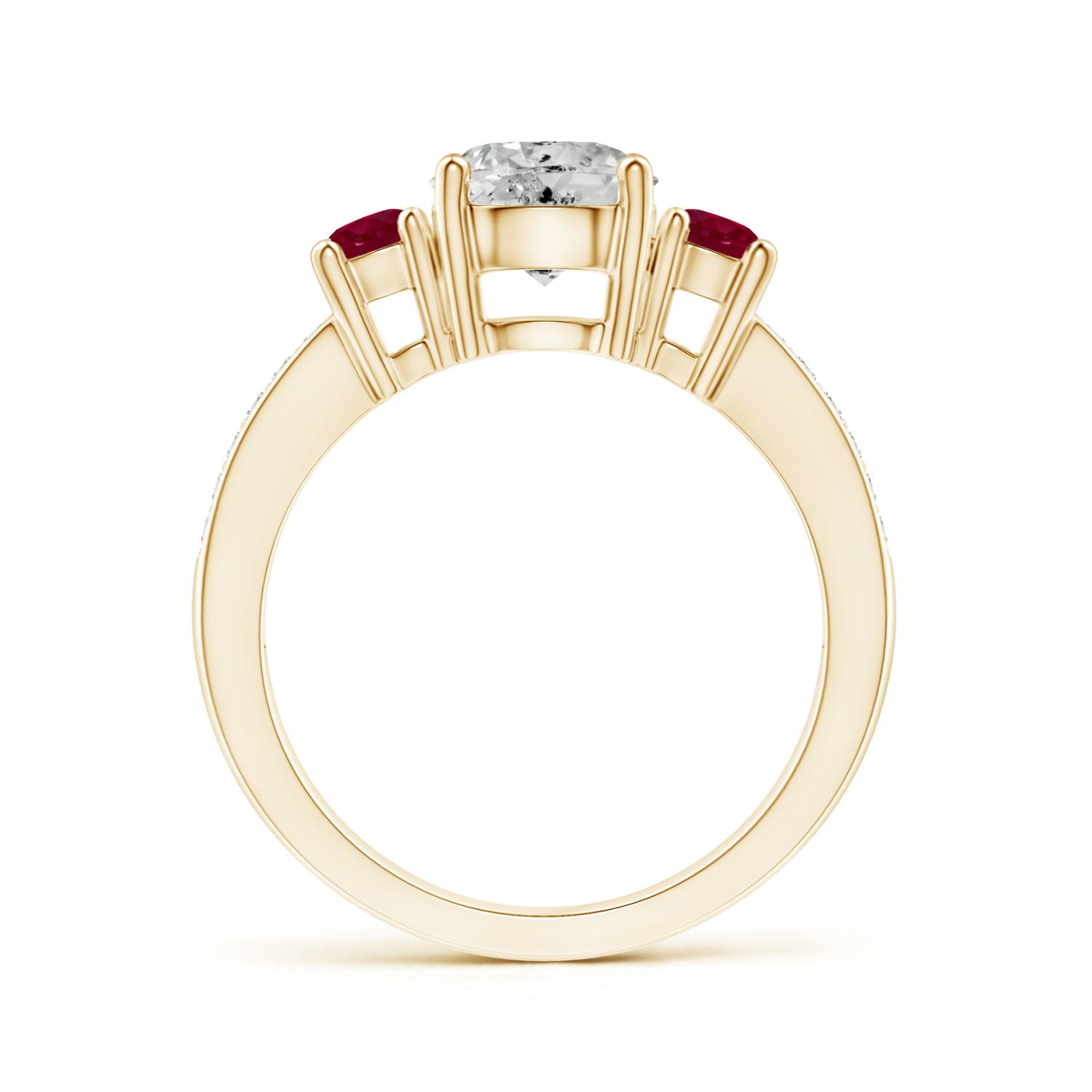 K, I3 / 1.83 CT / 14 KT Yellow Gold