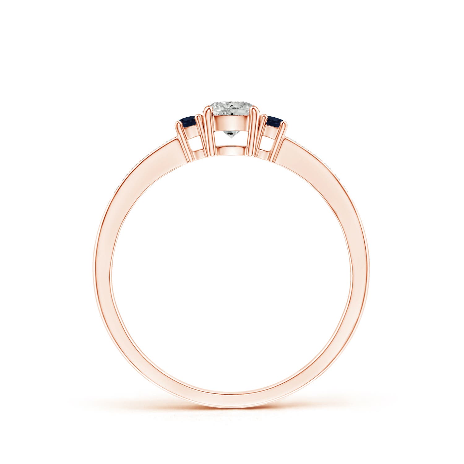 K, I3 / 0.39 CT / 14 KT Rose Gold