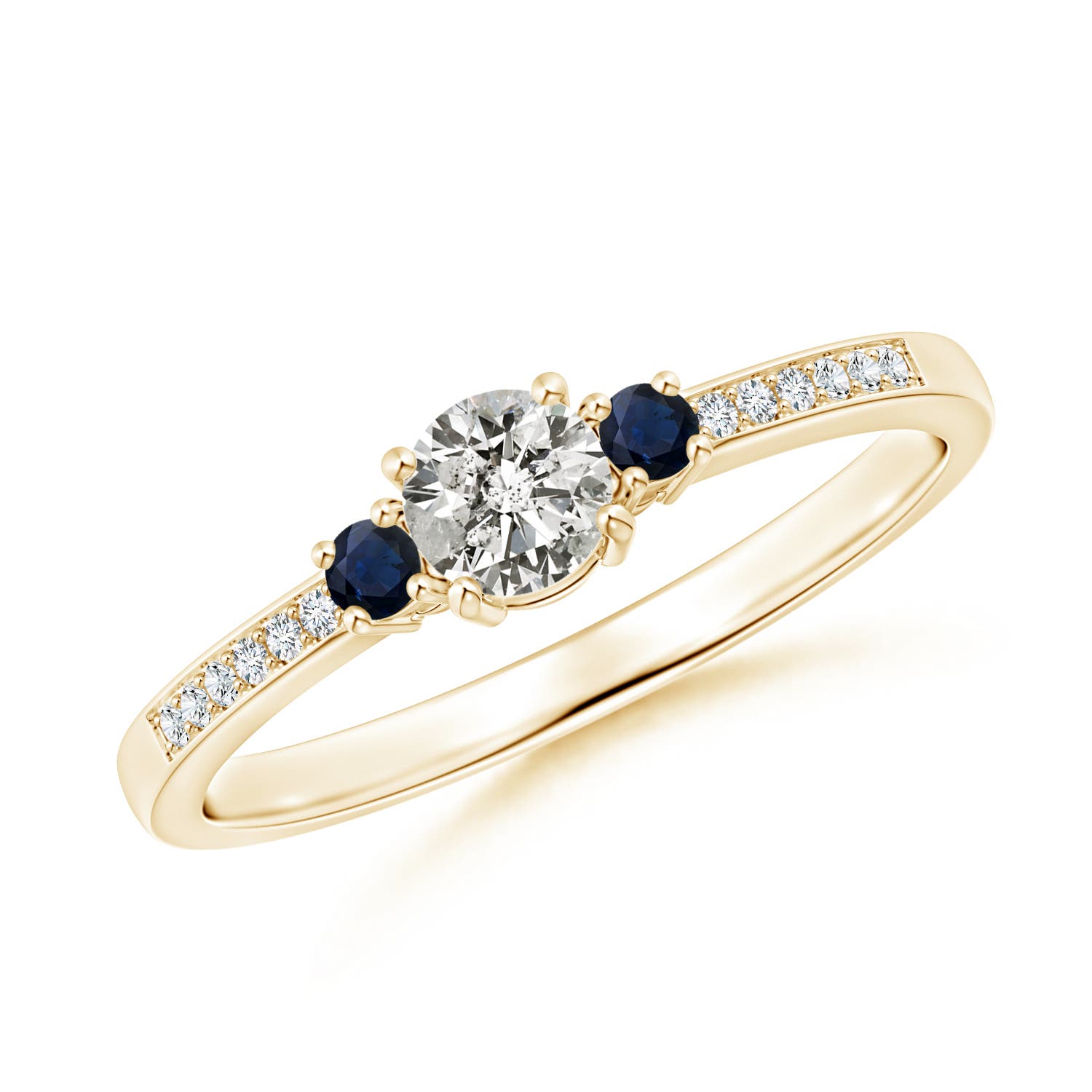 K, I3 / 0.39 CT / 14 KT Yellow Gold