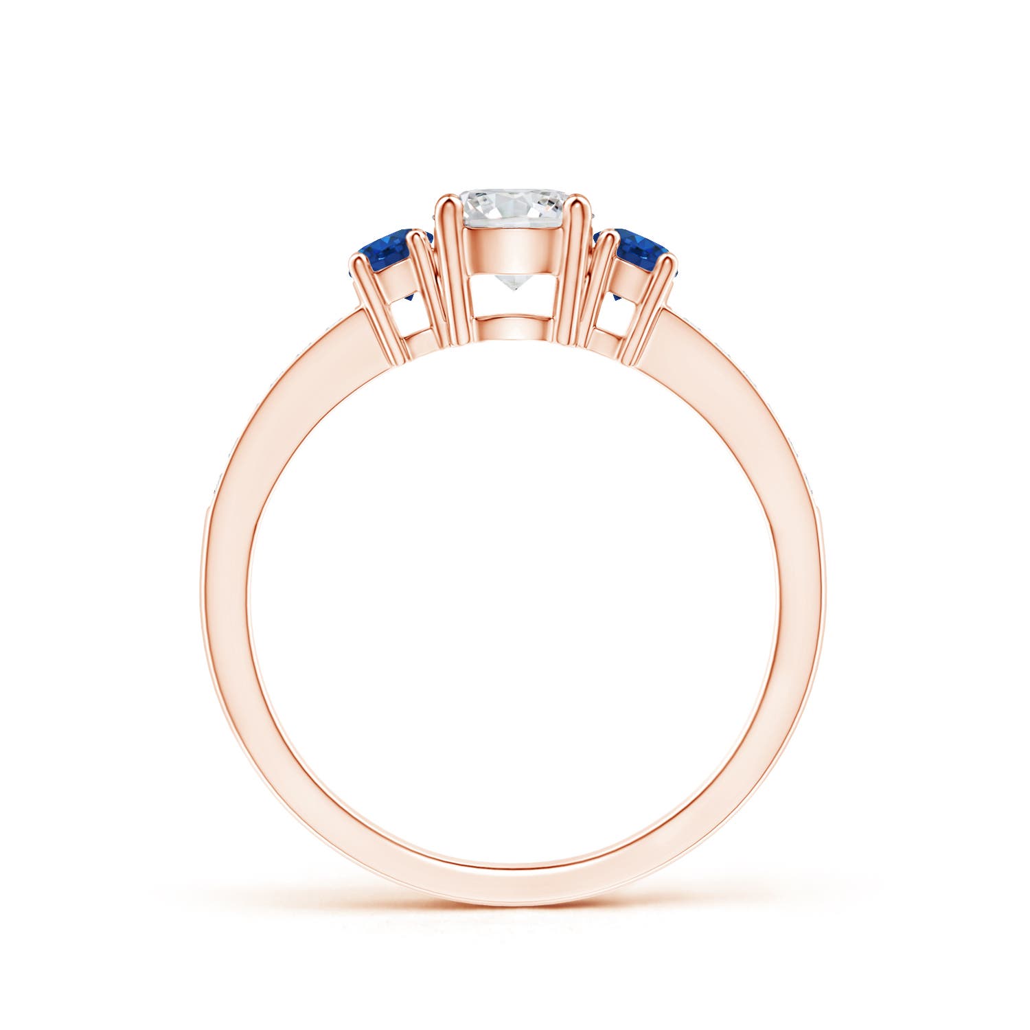 H, SI2 / 0.72 CT / 14 KT Rose Gold