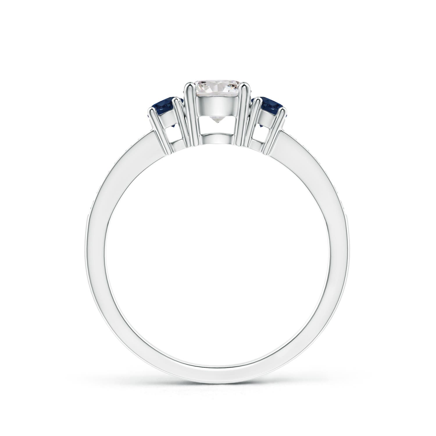 I-J, I1-I2 / 0.72 CT / 14 KT White Gold